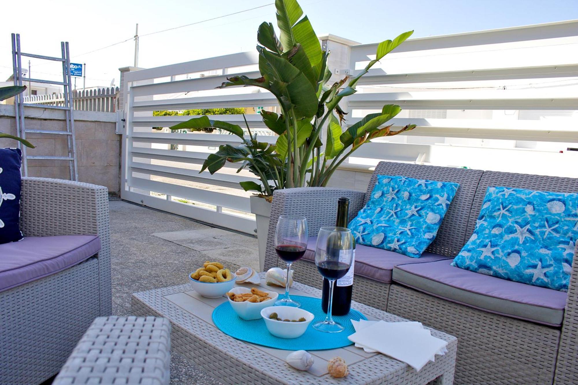 Aria Di Mare Mancaversa - Elegante Appartamento Marina di Mancaversa Exteriör bild