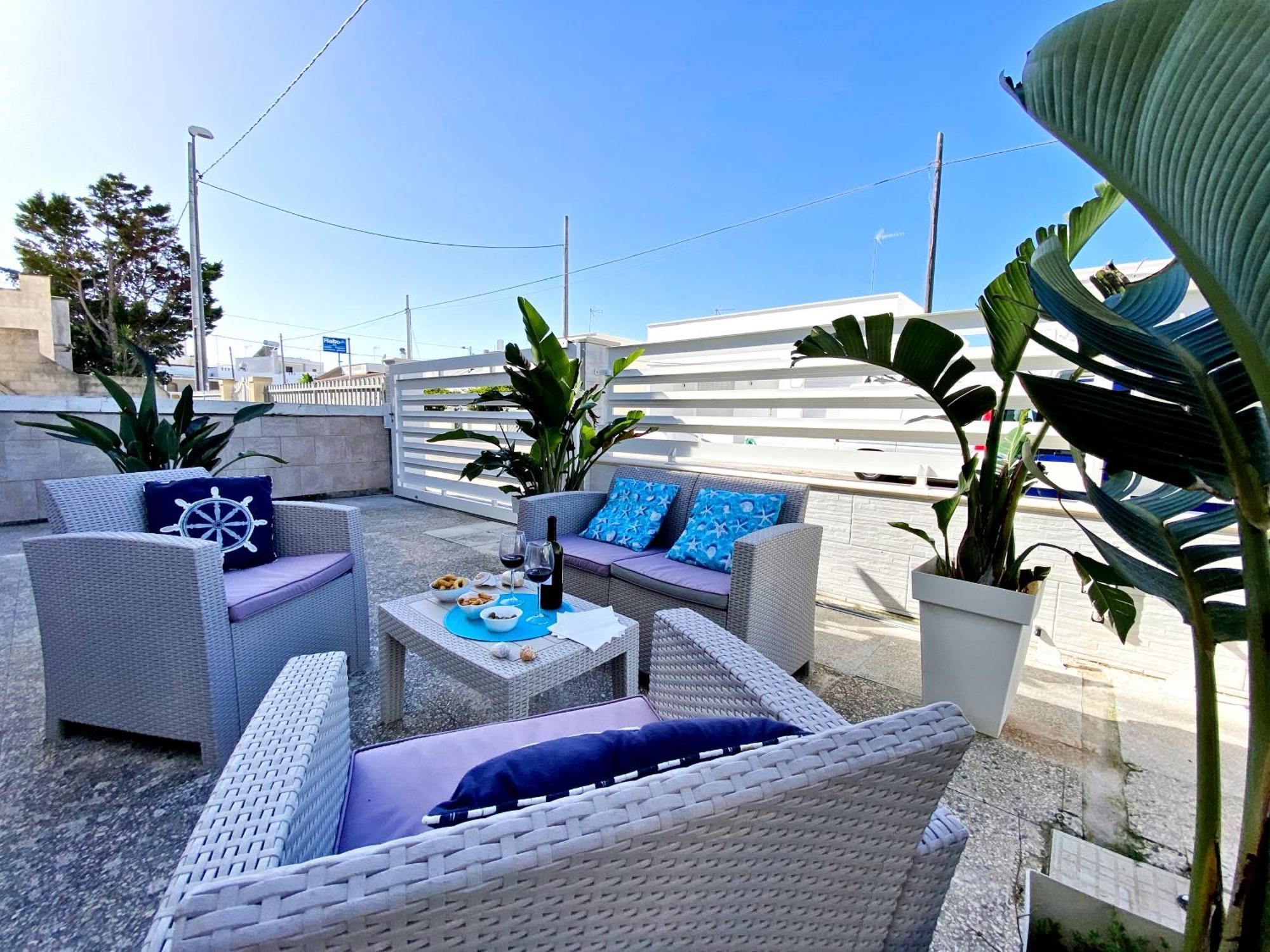 Aria Di Mare Mancaversa - Elegante Appartamento Marina di Mancaversa Exteriör bild