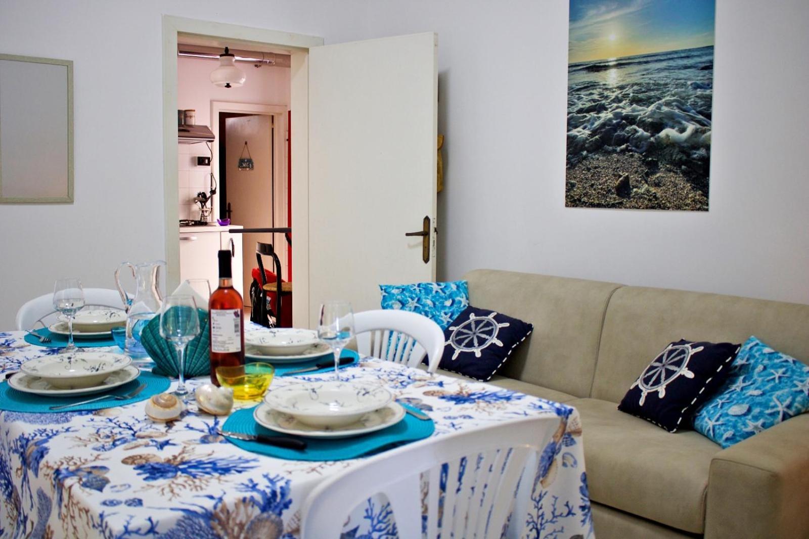 Aria Di Mare Mancaversa - Elegante Appartamento Marina di Mancaversa Exteriör bild